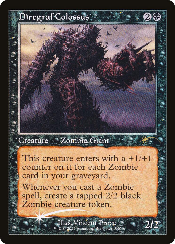 Diregraf Colossus (Retro Frame) [Secret Lair Drop Series] | Tabernacle Games
