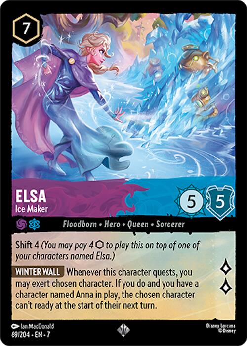 Elsa - Ice Maker (69/204) [Archazia's Island] | Tabernacle Games
