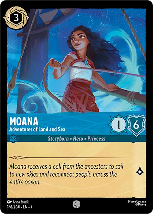 Moana - Adventurer of Land and Sea (156/204) [Archazia's Island] | Tabernacle Games