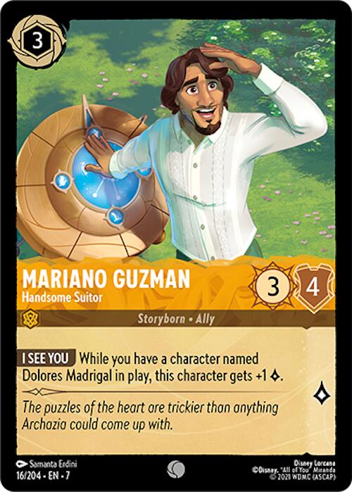 Mariano Guzman - Handsome Suitor (16/204) [Archazia's Island] | Tabernacle Games