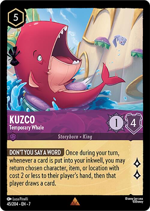 Kuzco - Temporary Whale (45/204) [Archazia's Island] | Tabernacle Games