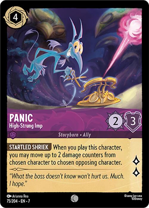 Panic - High-Strung Imp (75/204) [Archazia's Island] | Tabernacle Games