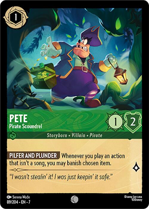 Pete - Pirate Scoundrel (89/204) [Archazia's Island] | Tabernacle Games