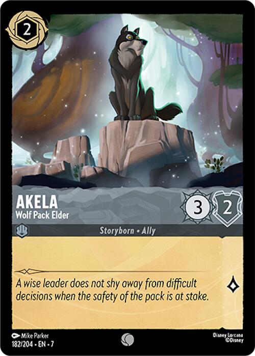 Akela - Wolf Pack Elder (182/204) [Archazia's Island] | Tabernacle Games