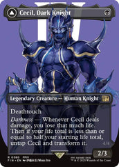 Cecil, Dark Knight // Cecil, Redeemed Paladin (Borderless) [FINAL FANTASY] | Tabernacle Games