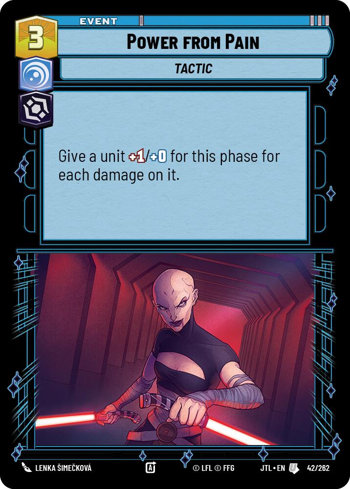 Power from Pain (042/262) (042/257) [Jump to Lightspeed] | Tabernacle Games
