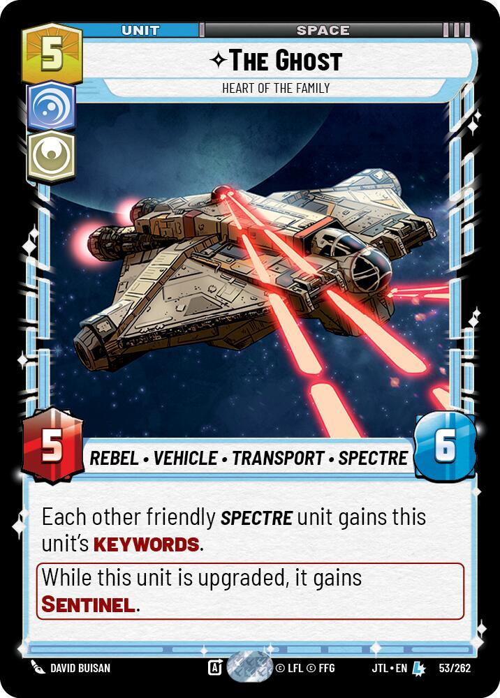The Ghost - Heart of the Family (053/262) (053/257) [Jump to Lightspeed] | Tabernacle Games
