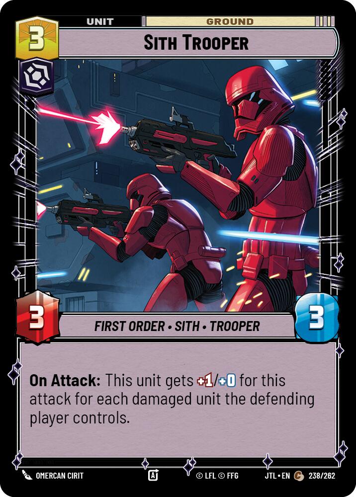 Sith Trooper (238/262) (238/257) [Jump to Lightspeed] | Tabernacle Games