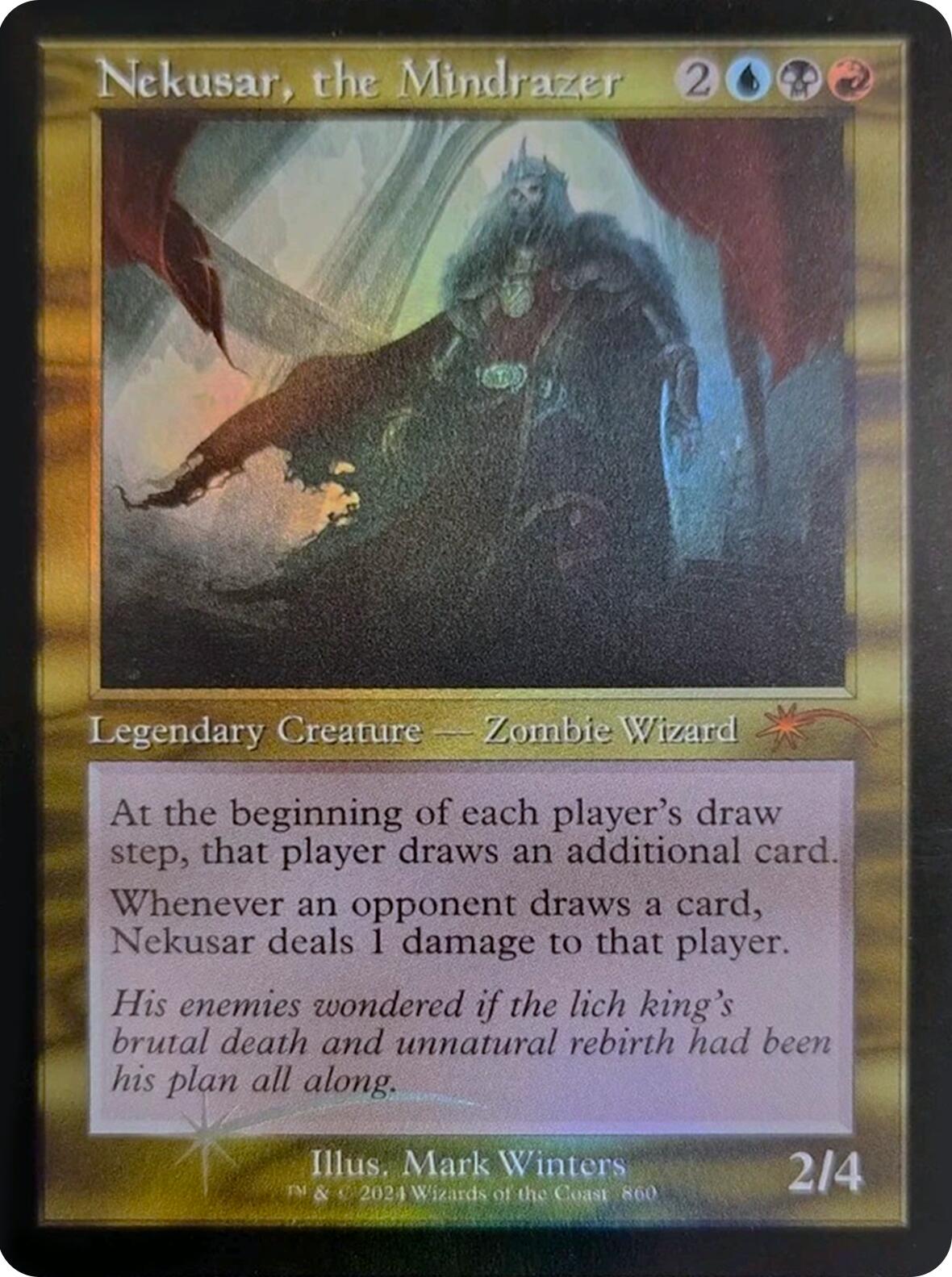 Nekusar, the Mindrazer (Retro Frame) [Secret Lair Drop Series] | Tabernacle Games