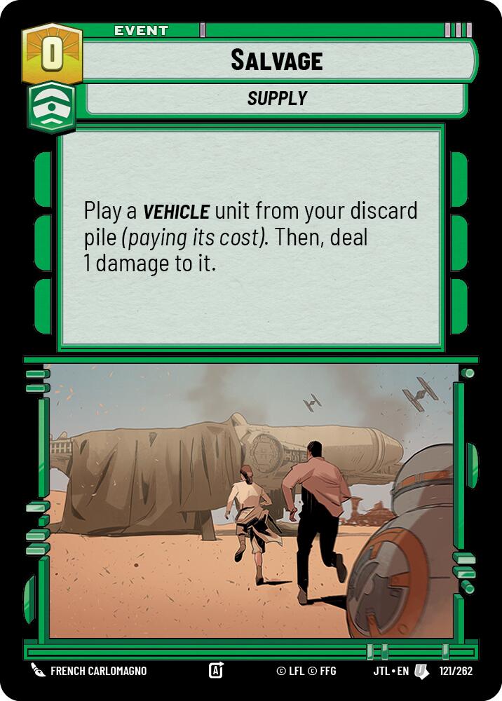 Salvage (121/262) (121/257) [Jump to Lightspeed] | Tabernacle Games