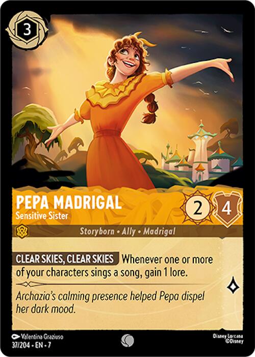 Pepa Madrigal - Sensitive Sister (37/204) [Archazia's Island] | Tabernacle Games