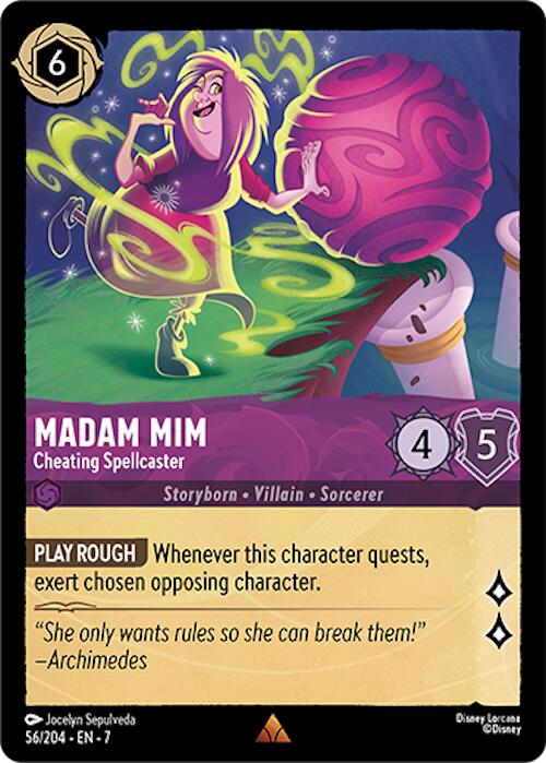 Madam Mim - Cheating Spellcaster (56/204) [Archazia's Island] | Tabernacle Games