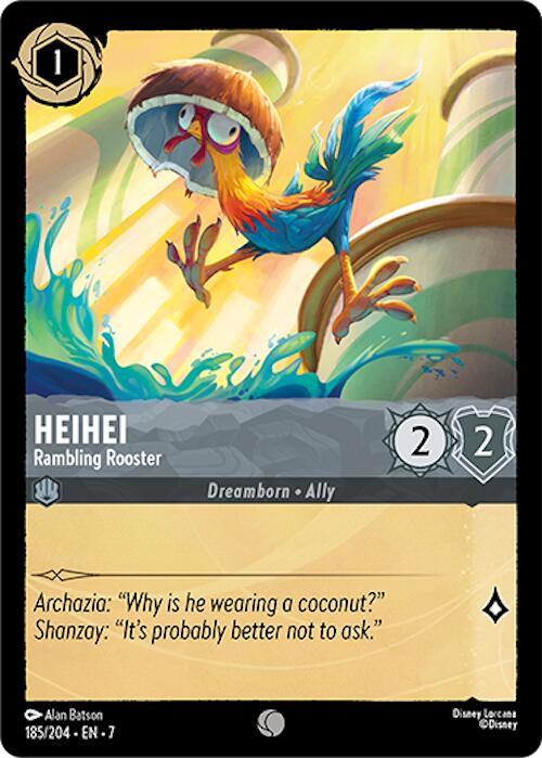 Heihei - Rambling Rooster (185/204) [Archazia's Island] | Tabernacle Games