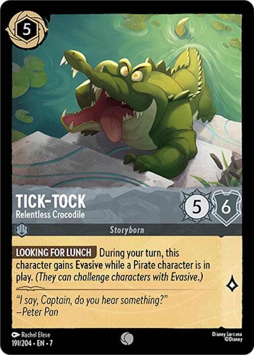Tick-Tock - Relentless Crocodile (191/204) [Archazia's Island] | Tabernacle Games