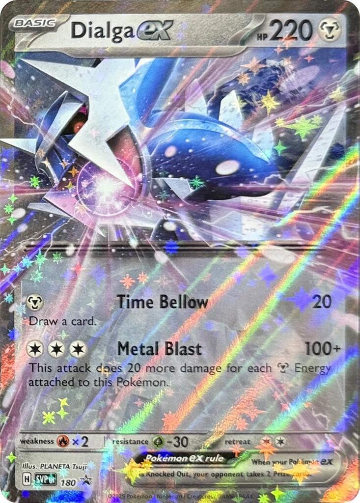 Dialga ex (180) [Scarlet & Violet: Black Star Promos] | Tabernacle Games