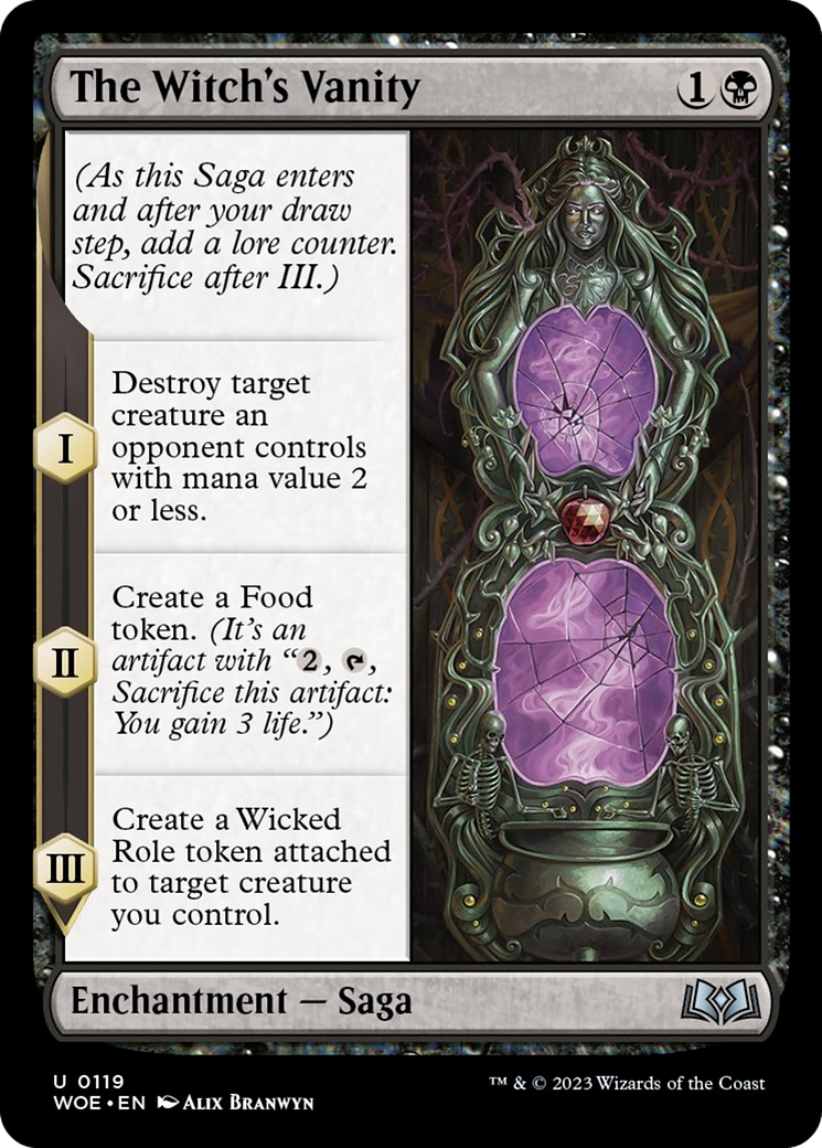 The Witch's Vanity [Wilds of Eldraine] | Tabernacle Games