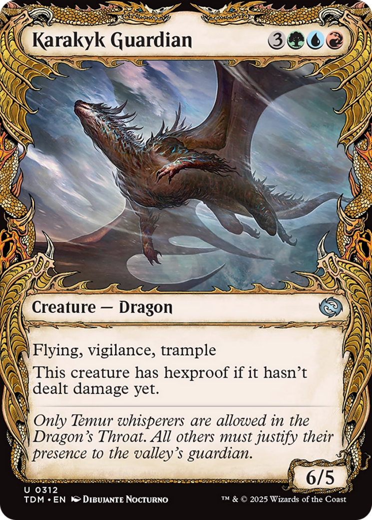 Karakyk Guardian (Showcase) [Tarkir: Dragonstorm] | Tabernacle Games