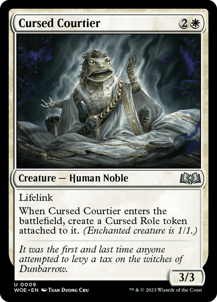 Cursed Courtier [Wilds of Eldraine] | Tabernacle Games