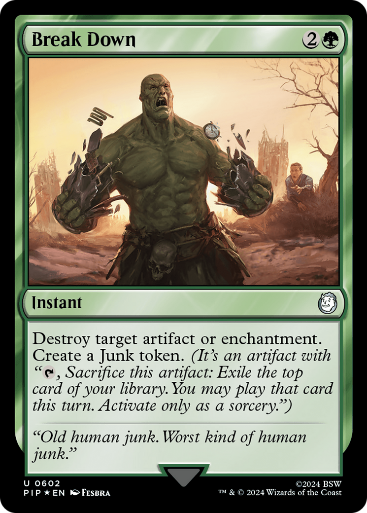Break Down (Surge Foil) [Fallout] | Tabernacle Games