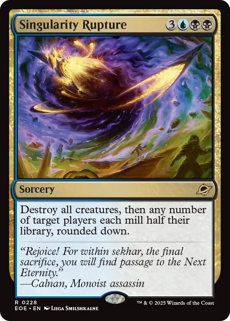 Singularity Rupture [Edge of Eternities] | Tabernacle Games
