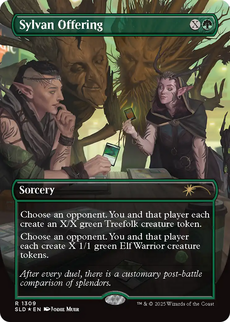 Sylvan Offering [Secret Lair Drop Series] | Tabernacle Games