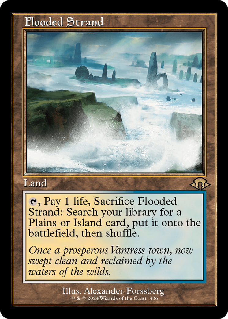 Flooded Strand (Retro) [Modern Horizons 3] | Tabernacle Games