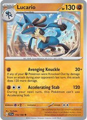 Lucario (114/198) [Scarlet & Violet: Base Set] | Tabernacle Games