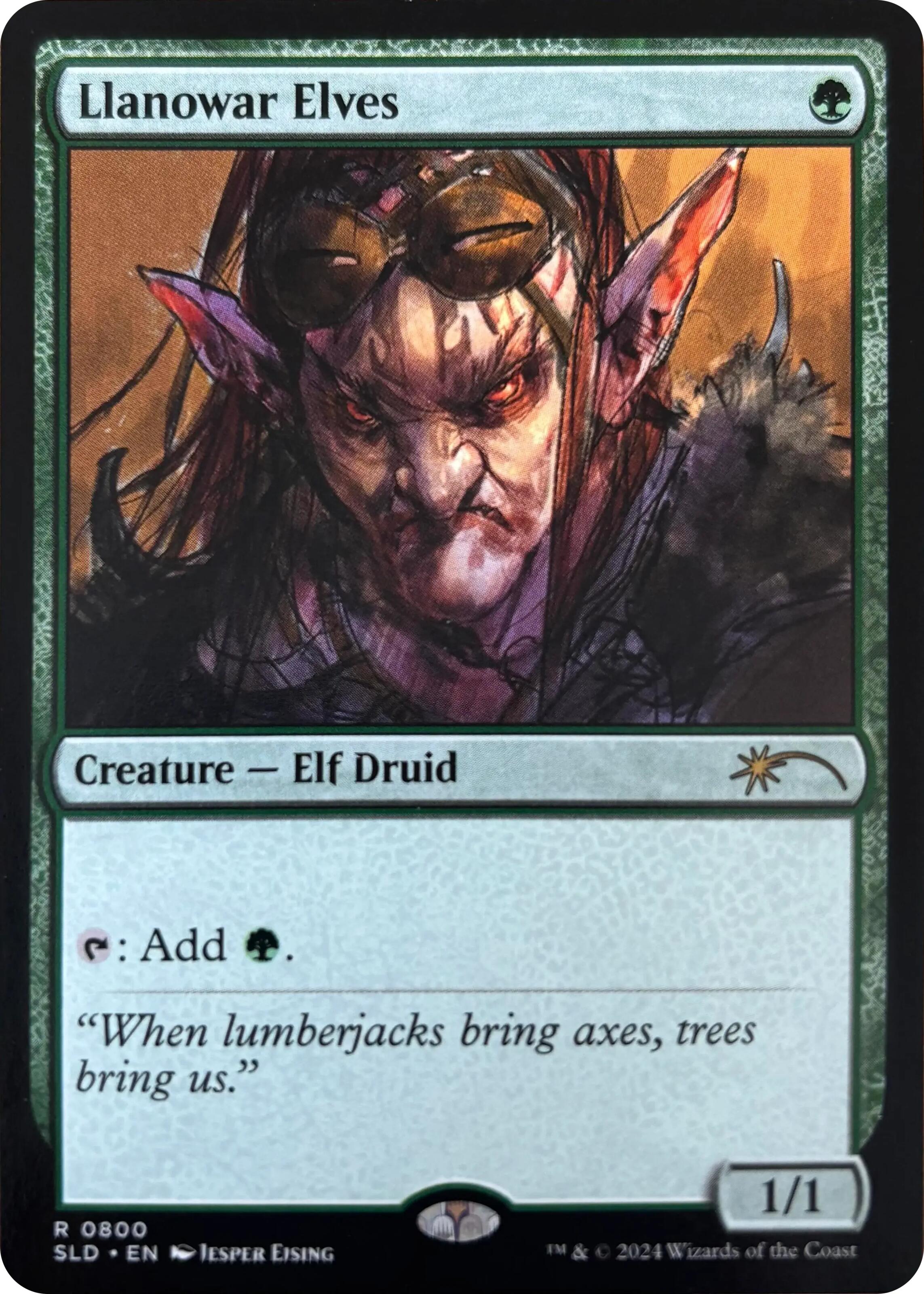 Llanowar Elves (0800) [Secret Lair Drop Series] | Tabernacle Games
