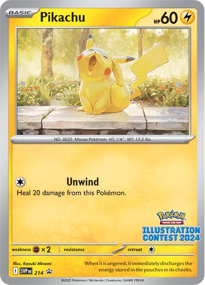 Pikachu (214) [Scarlet & Violet: Black Star Promos] | Tabernacle Games