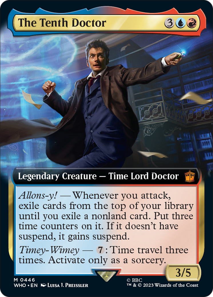 The Tenth Doctor (Extended Art) [Doctor Who] | Tabernacle Games