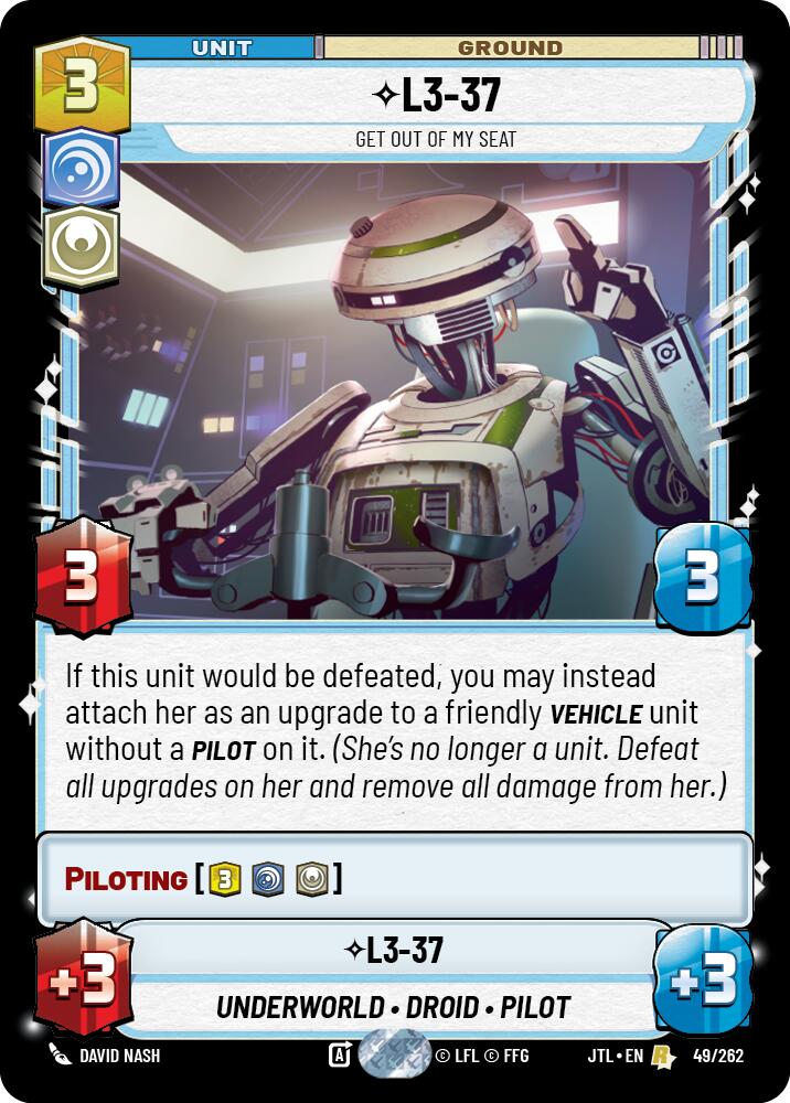 L3-37 - Get Out Of My Seat (049/262) (049/262) [Jump to Lightspeed] | Tabernacle Games