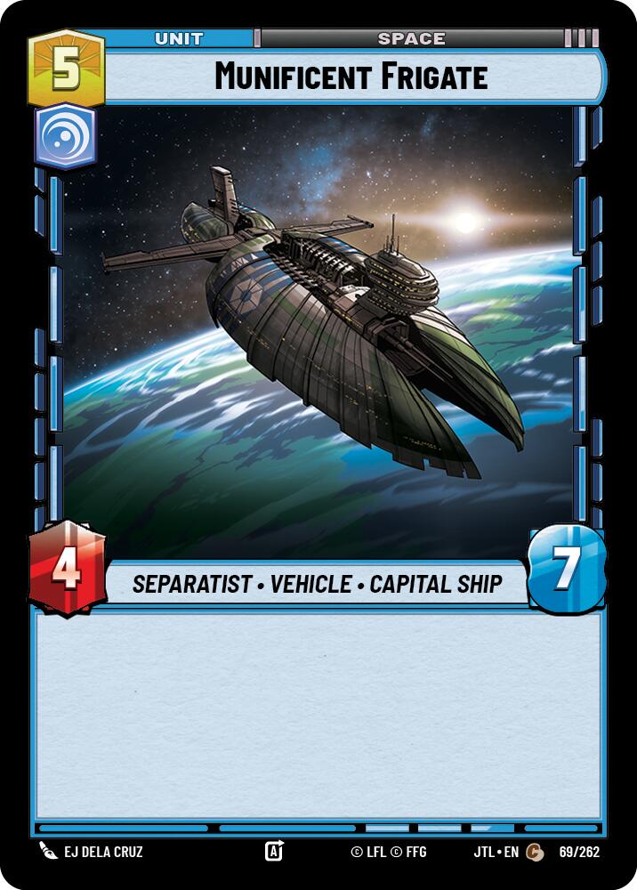 Munificent Frigate (069/262) (069/262) [Jump to Lightspeed] | Tabernacle Games