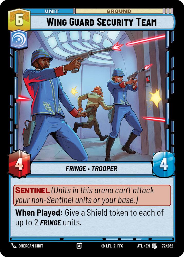 Wing Guard Security Team (072/262) (072/262) [Jump to Lightspeed] | Tabernacle Games