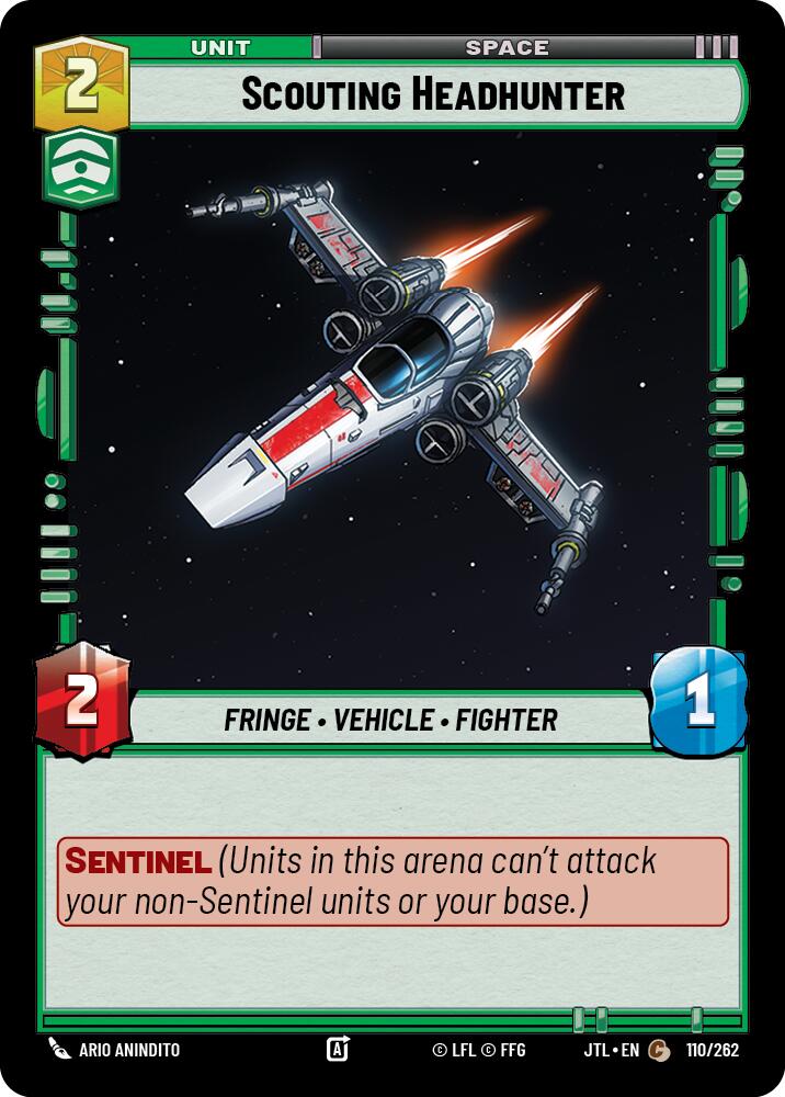 Scouting Headhunter (110/262) (110/262) [Jump to Lightspeed] | Tabernacle Games