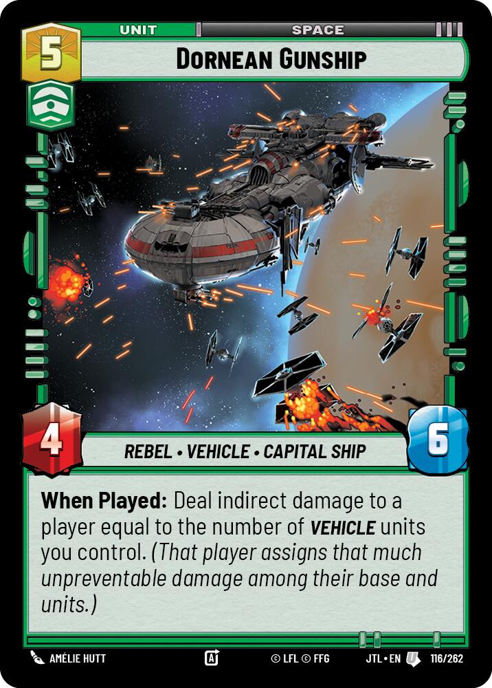 Dornean Gunship (116/262) (116/262) [Jump to Lightspeed] | Tabernacle Games