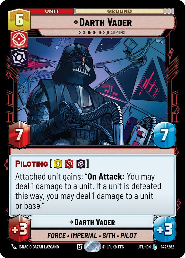 Darth Vader - Scourge of Squadrons (142/262) (142/262) [Jump to Lightspeed] | Tabernacle Games