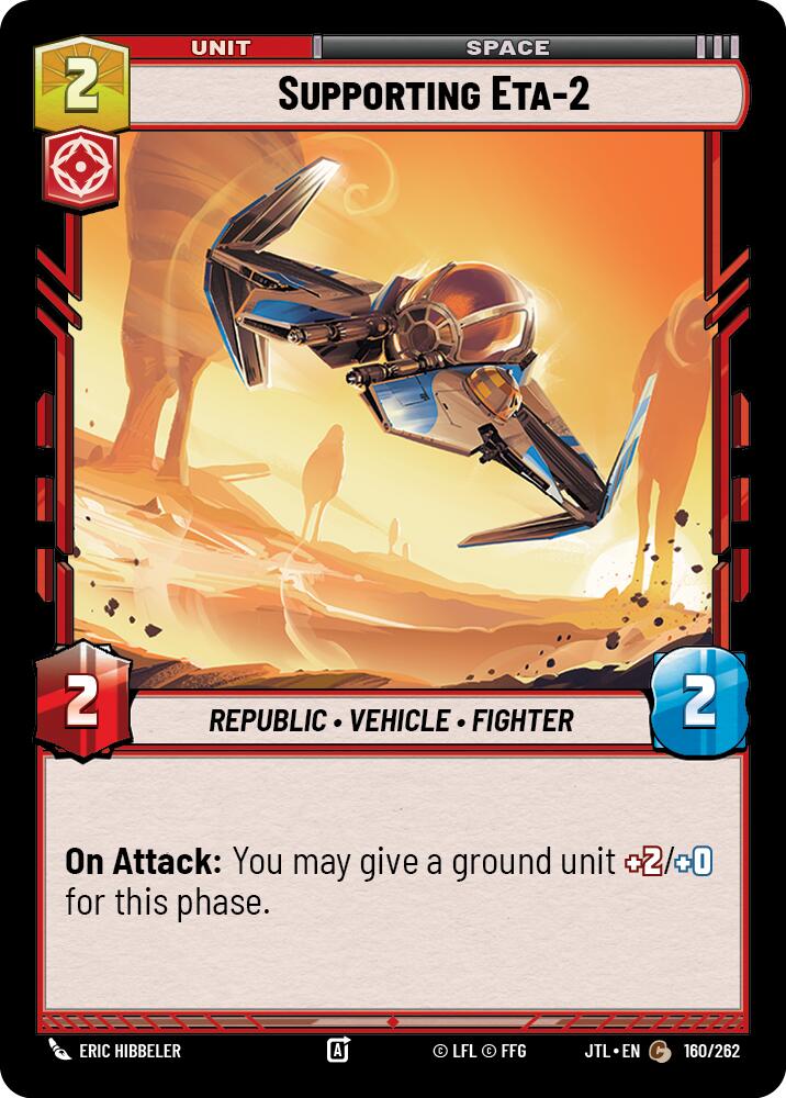 Supporting Eta-2 (160/262) (160/262) [Jump to Lightspeed] | Tabernacle Games