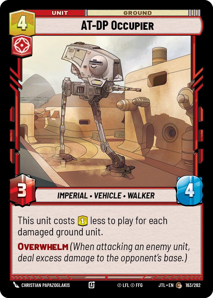 AT-DP Occupier (163/262) (163/262) [Jump to Lightspeed] | Tabernacle Games