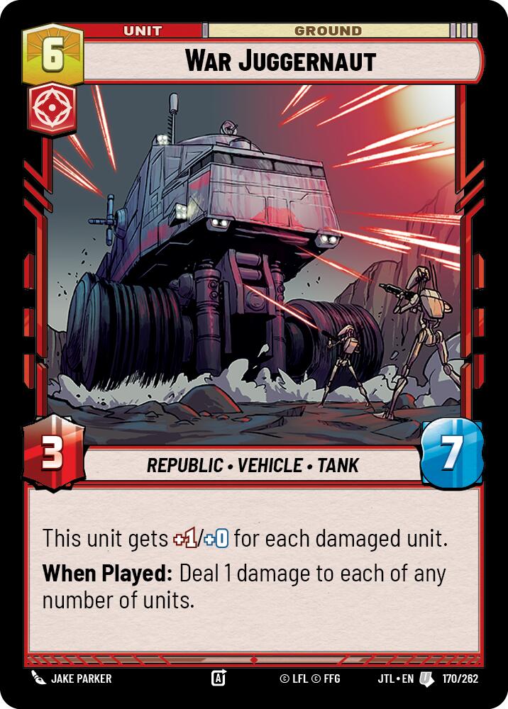 War Juggernaut (170/262) (170/262) [Jump to Lightspeed] | Tabernacle Games