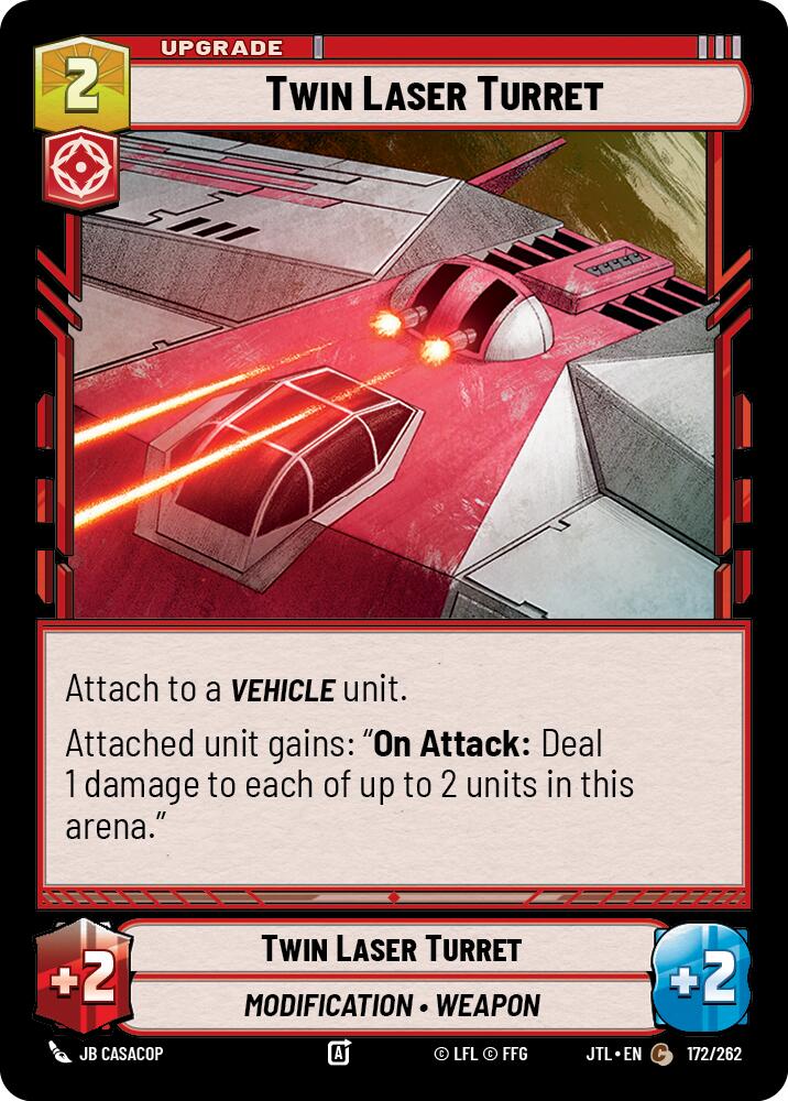 Twin Laser Turret (172/262) (172/262) [Jump to Lightspeed] | Tabernacle Games