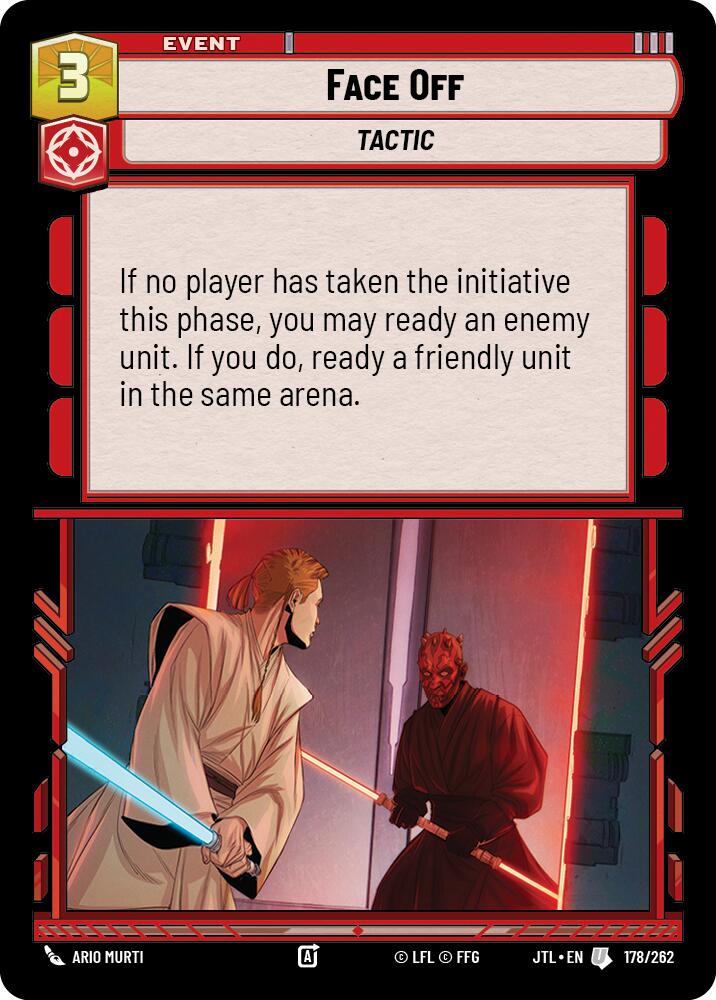 Face Off (178/262) (178/262) [Jump to Lightspeed] | Tabernacle Games