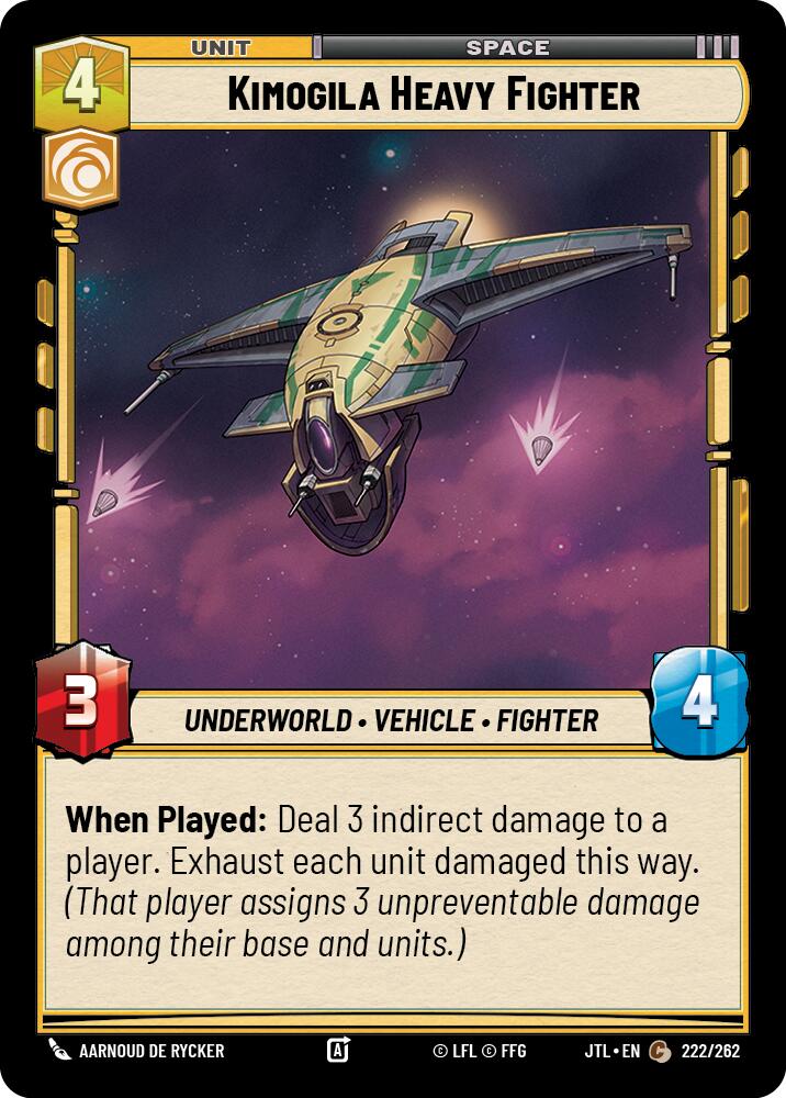 Kimogila Heavy Fighter (222/262) (222/262) [Jump to Lightspeed] | Tabernacle Games