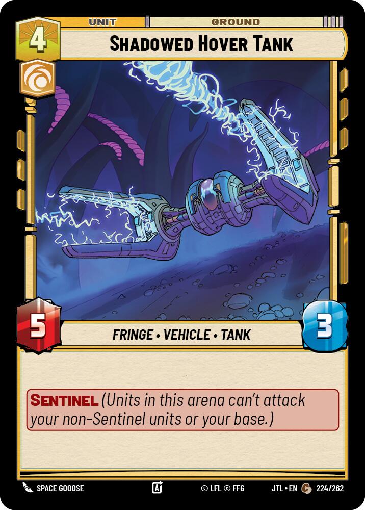 Shadowed Hover Tank (224/262) (224/262) [Jump to Lightspeed] | Tabernacle Games