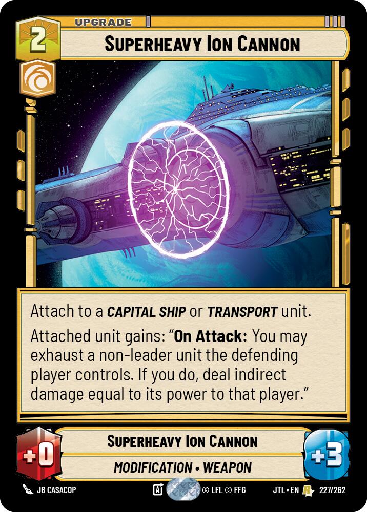 Superheavy Ion Cannon (227/262) (227/262) [Jump to Lightspeed] | Tabernacle Games