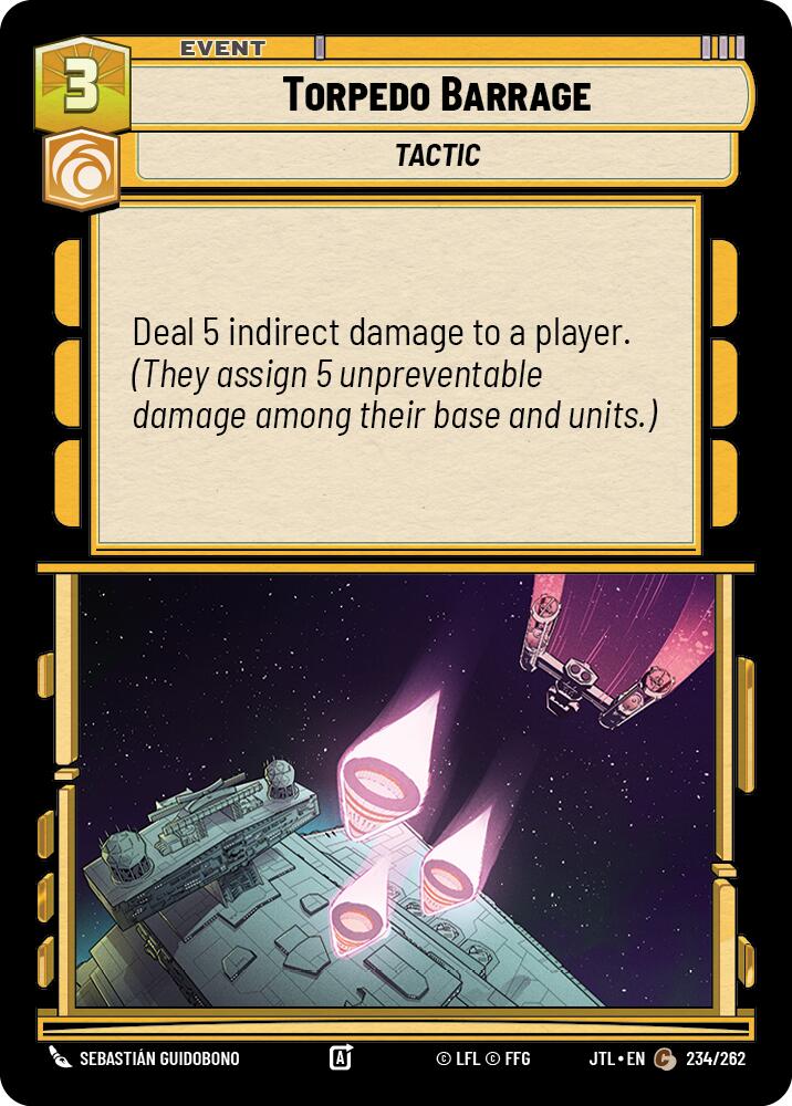 Torpedo Barrage (234/262) (234/262) [Jump to Lightspeed] | Tabernacle Games