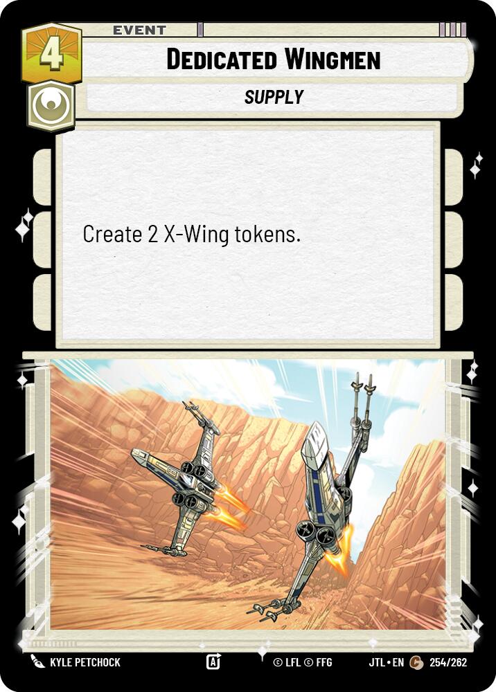 Dedicated Wingmen (254/262) (254/262) [Jump to Lightspeed] | Tabernacle Games