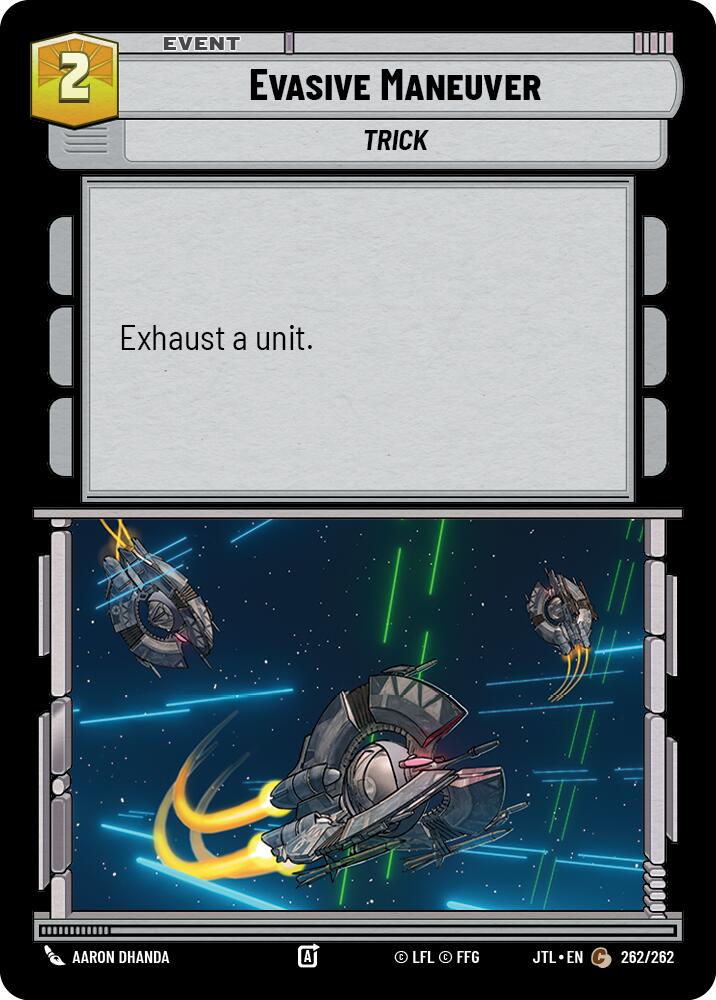 Evasive Maneuver (262/262) (262/262) [Jump to Lightspeed] | Tabernacle Games