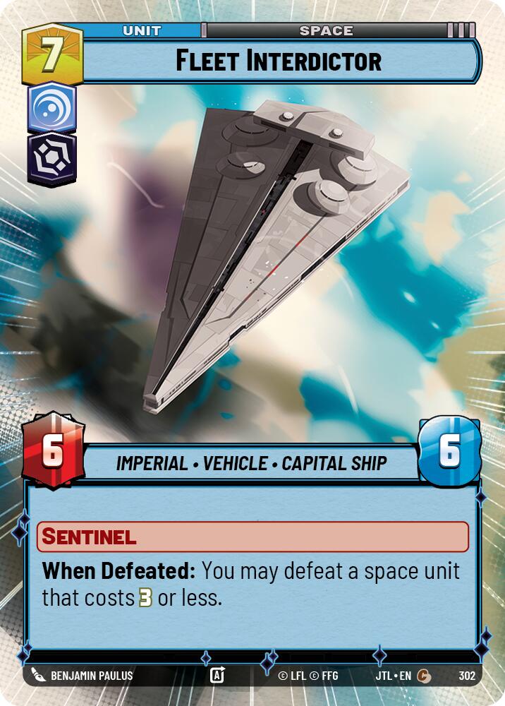 Fleet Interdictor (302) (Hyperspace) (302) [Jump to Lightspeed] | Tabernacle Games