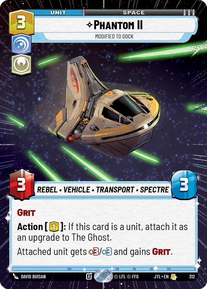 Phantom II - Modified to Dock (312) (Hyperspace) (312) [Jump to Lightspeed] | Tabernacle Games