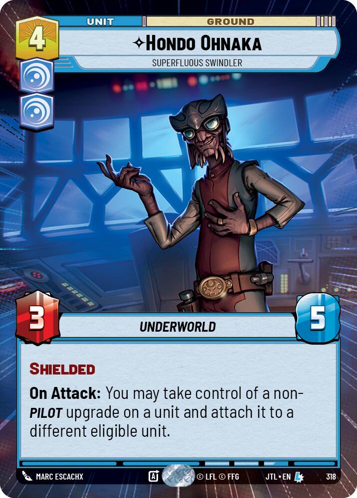 Hondo Ohnaka - Superfluous Swindler (318) (Hyperspace) (318) [Jump to Lightspeed] | Tabernacle Games